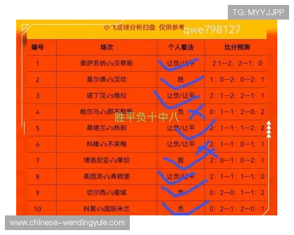 足球专家深度解析本轮比赛胜负及关键球员推荐